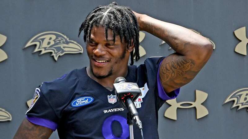 Lamar Jackson nearly saw red after having to sit out last season