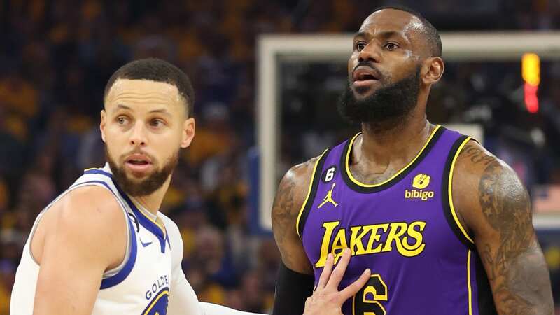 Stephen A Smith believes that Steph Curry could knock LeBron James off "Mount Rushmore" if the Warriors beat the Lakers in the Play-Offs (Image: Getty)