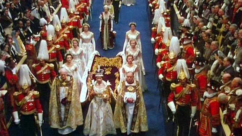 Queen was crowned after years of war (Image: ITV/REX/Shutterstock)