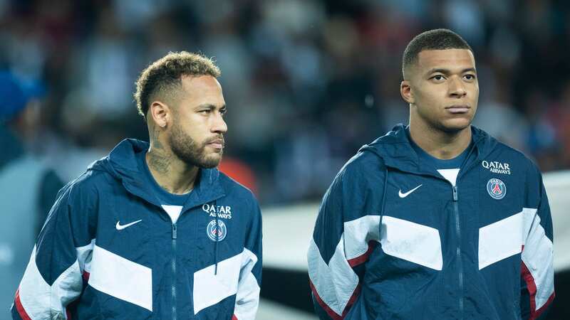 The split between Neymar and Kylian Mbappe is boiling over (Image: Tim Clayton/Corbis via Getty Images)