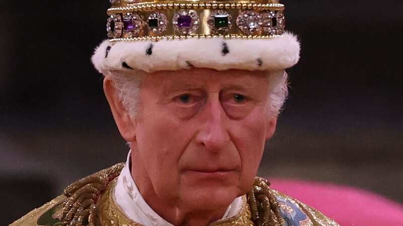King Charles wears the crown (Image: POOL/AFP via Getty Images)