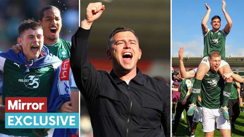 Steven Schumacher has led Plymouth Argyle to promotion (Image: Cameron Smith/Getty)