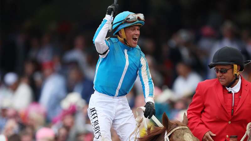 Javier Castellano won his first Kentucky Derby on Mage on his 16th ride (Image: Getty Images)