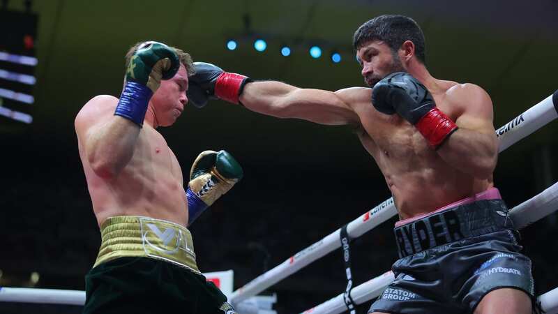 Canelo Alvarez defeated John Ryder on points on Saturday (Image: Getty Images)