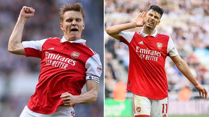 Odegaard breaks Arsenal Premier League record with help from Martinelli