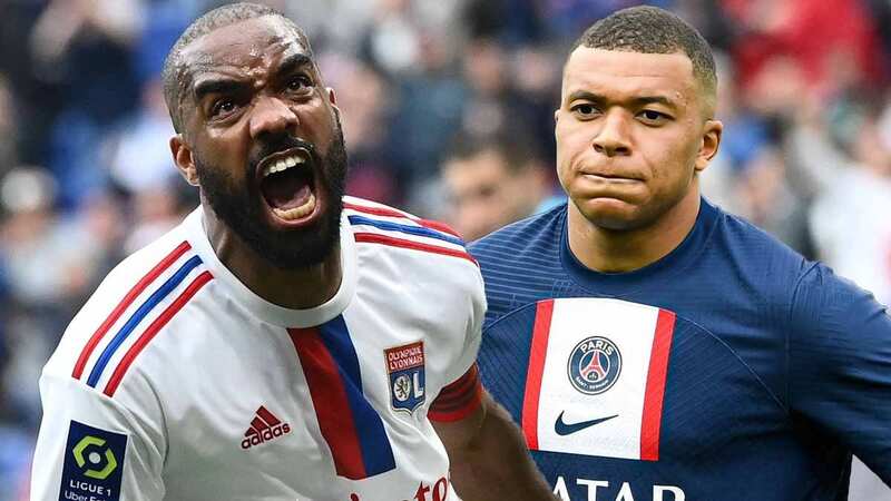 Alexandre Lacazette was the hero for Lyon with four goals against Montpellier on Sunday (Image: AFP via Getty Images)