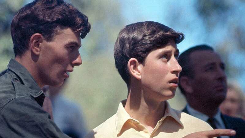 Another pupil addresses Prince Charles, then 17, at Geelong Grammar School in Australia (Image: Popperfoto via Getty Images)