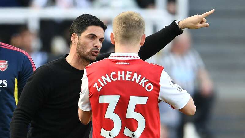 Arteta appears to agree with Oleksandr Zinchenko criticism after "problem" claim
