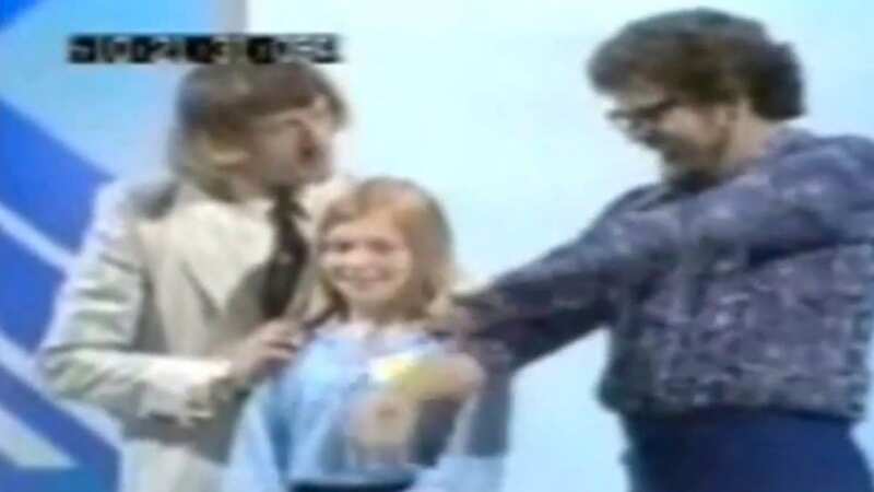 Sick moment Jimmy Savile and Rolf Harris joke about girl being 