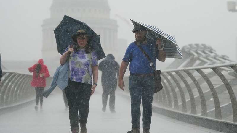 There are flood alerts in place for parts of the country (Image: PA)