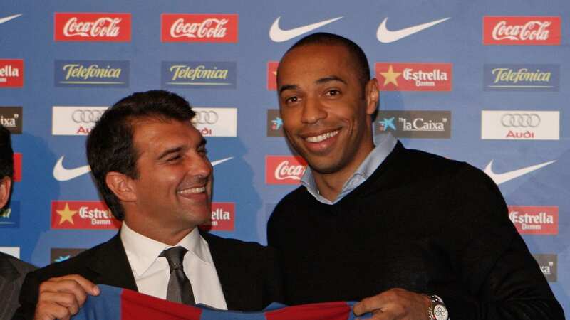 Thierry Henry signed for Barcelona in 2007