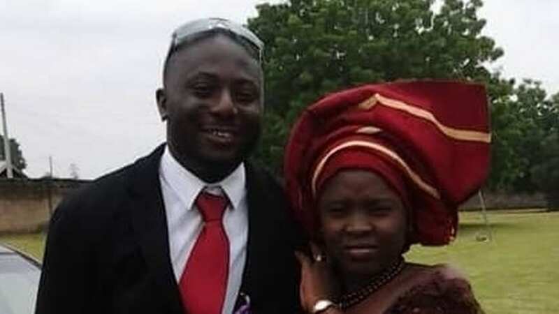 Bolaji Onifade pictured with his late wife Ibizugbe (Image: Cavendish Press (Manchester) Ltd)