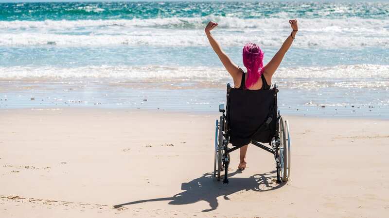 Greece has rolled out high-tech accessible tracks across many of its beaches (Image: Getty Images/iStockphoto)