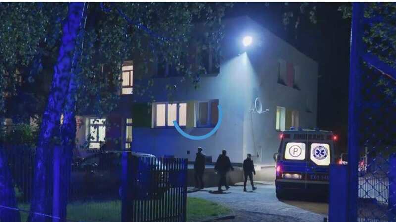 There has been a knife attack in an orphanage in Poland, leaving one teenage girl dead and at least 10 others injured (Image: TVN24)