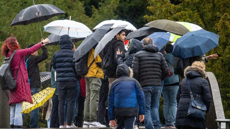 More wet weather is on the way as May continues to feel like a washout (Image: James Linsell-Clark SWNS)