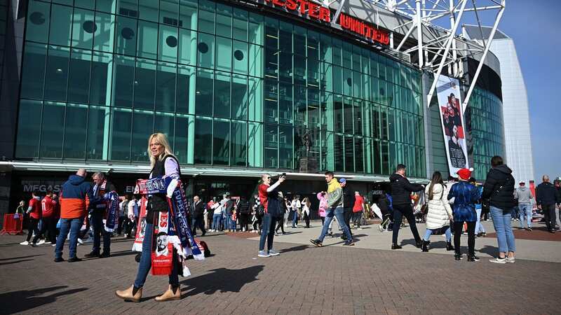 The fans could not get into Old Trafford for the Aston Villa game last month (Image: PAUL ELLIS/AFP via Getty Images)
