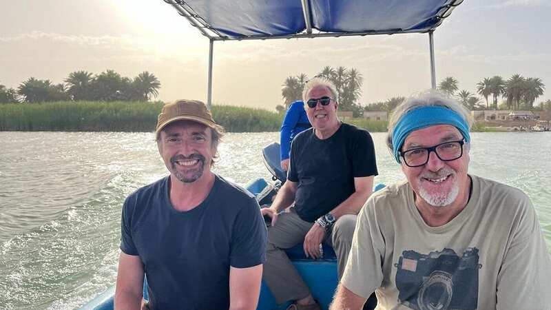 Jeremy Clarkson reunites with Richard Hammond and James May for Grand Tour