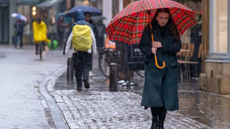 Umbrellas will once again be at the ready as the UK continues to be hit with showers and heavy rain (Image: James Linsell-Clark / SWNS)