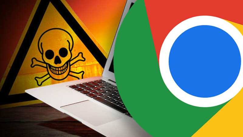 Google Chrome warning (Image: CHROME)