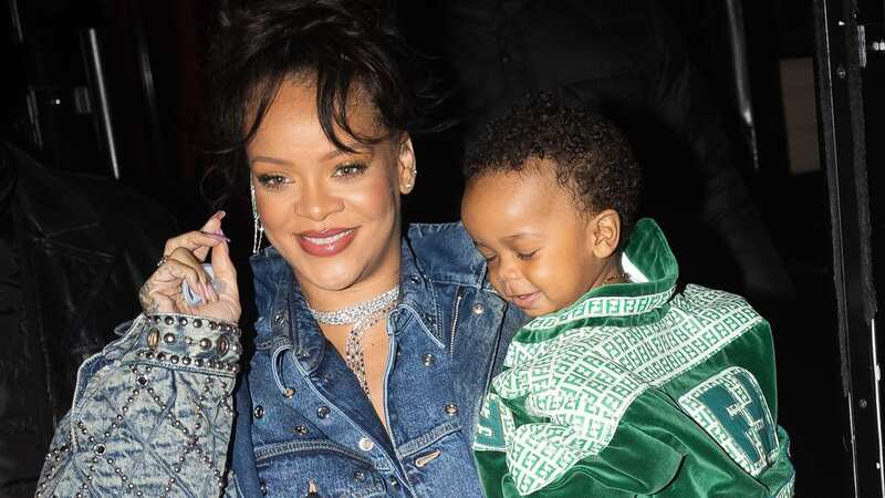 Rihanna and her young son (Image: Aissaoui Nacer / SplashNews.com)