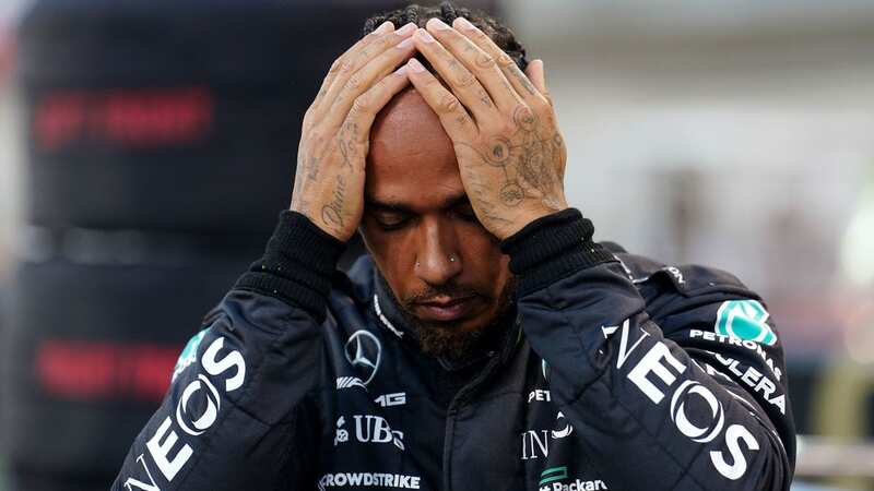 Lewis Hamilton and Mercedes are unable to compete with Red Bull again this year (Image: PA)