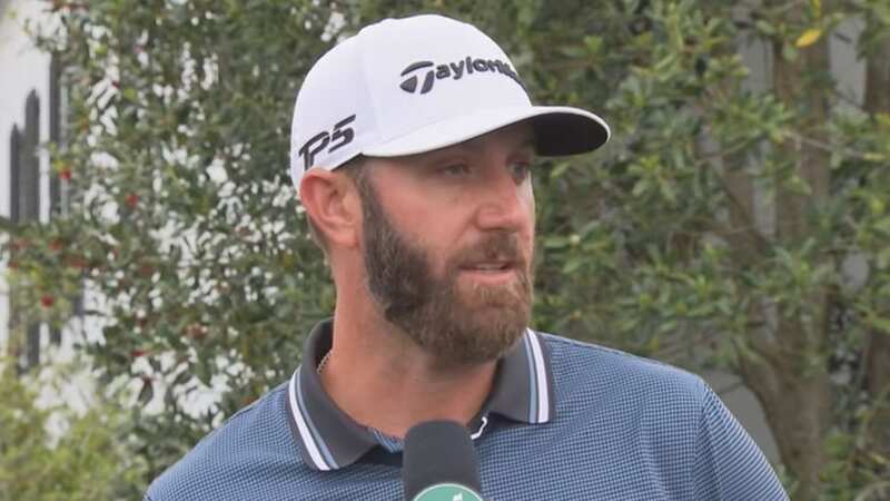 Talor Gooch (left) ditched Dustin Johnson