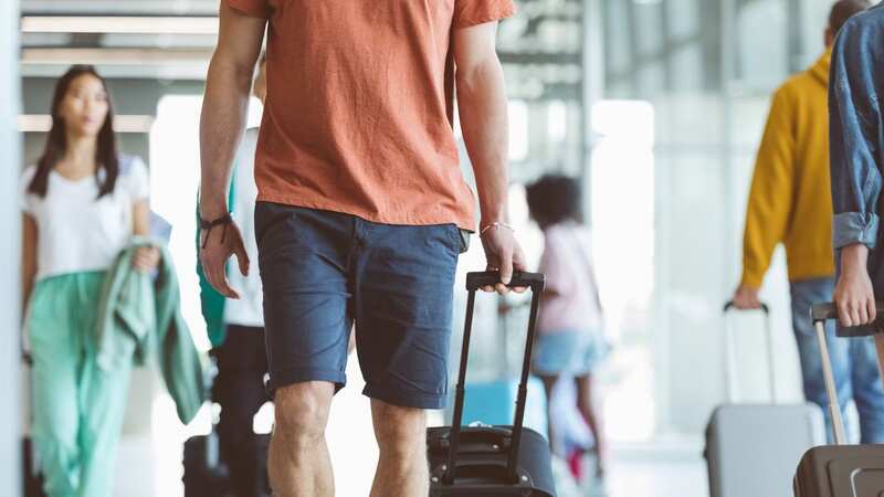 Shorts on a plane should be avoided, according to one flight attendant (Image: Getty Images)