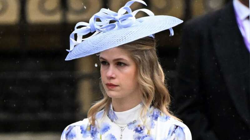 Lady Louise Windsor pictured at the King