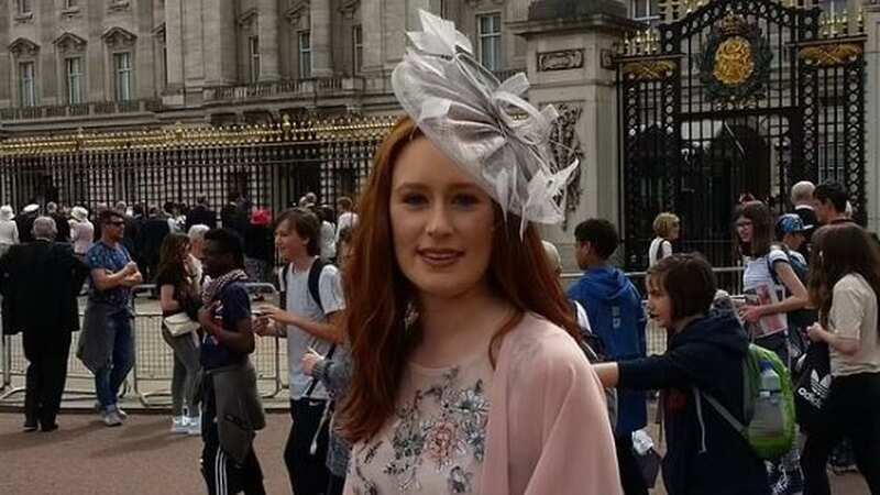 Alice Chambers, pictured outside Buckingham Palace in 2017, spent her entire day in a police station after being arrested