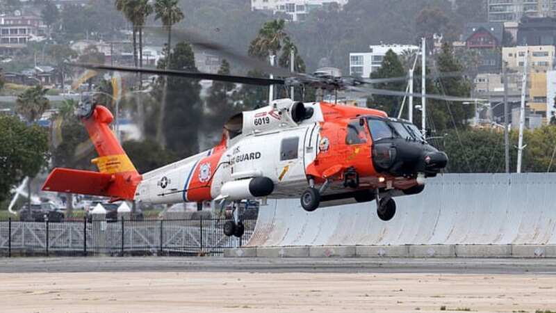 Coast Guard launched an extensive search for the missing jet