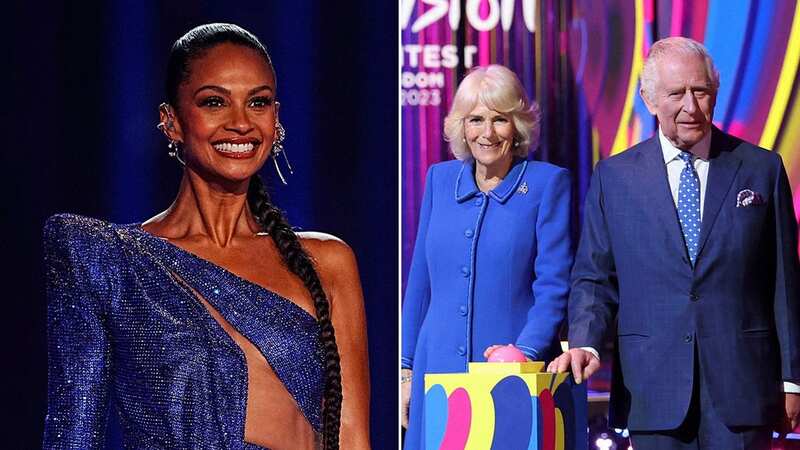Eurovision fans divided as Alesha Dixon raps about Charles and Camilla