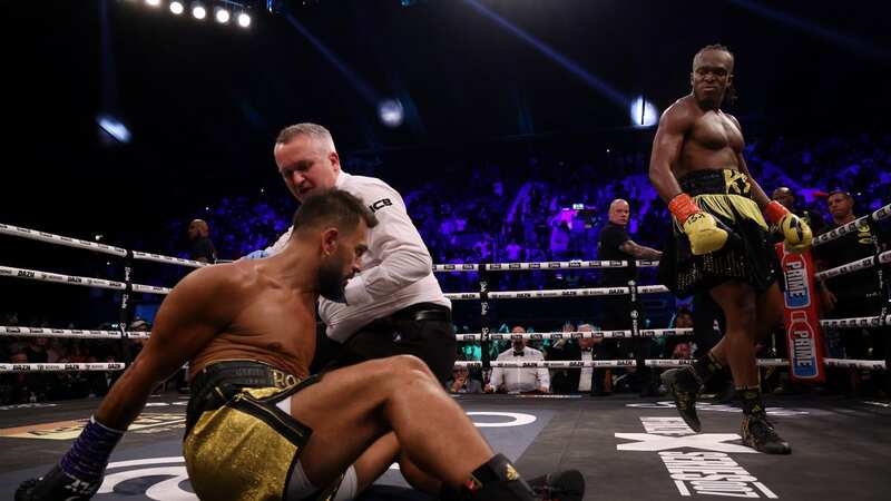 KSI knocked out Joe Fournier (Image: Getty Images)