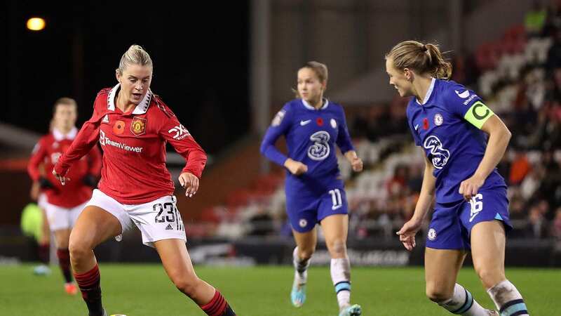 Chelsea have won both of their WSL fixtures against Manchester United this season (Image: Getty Images)