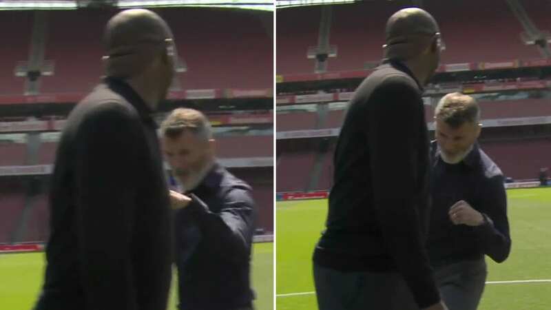 Keane and Vieira spar on Emirates pitch after sly dig from Arsenal legend