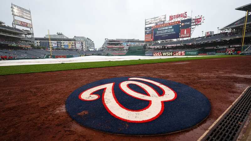 Fans endured a long rain delay at Nationals Park only to be informed the game would be delayed until Sunday in a split-admission doubleheader. (Image: Scott Taetsch/Getty Images)
