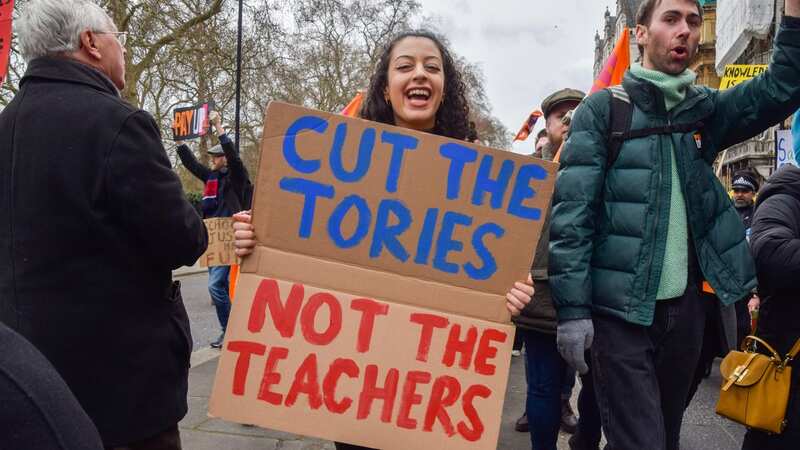 Fed-up teachers have been taking part in strikes across England (Image: Zuma Press/PA Images)