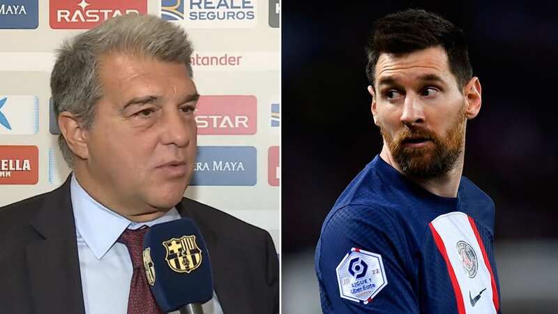 Joan Laporta has spoken directly to Lionel Messi