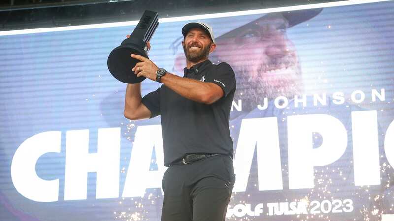 Dustin Johnson secured the £3.2 million prize in Tulsa (Image: Getty Images)