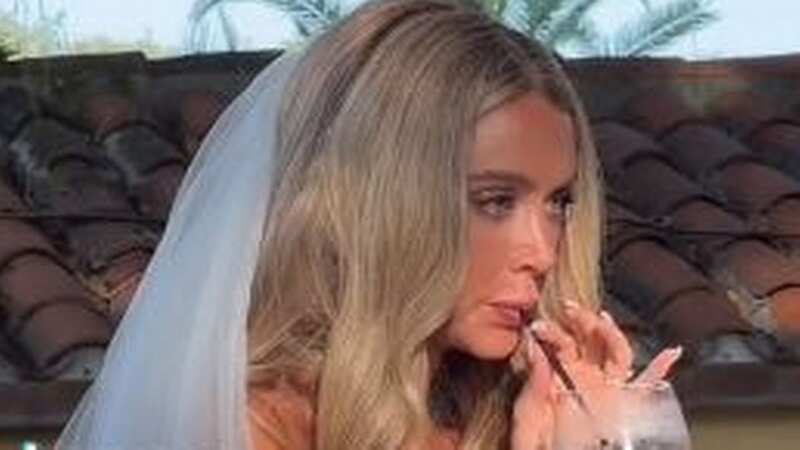 Fitness influencer Sam Cutler took to TikTok to document everything she ate on her wedding day (Image: tiktok.com/@thefitfatale)