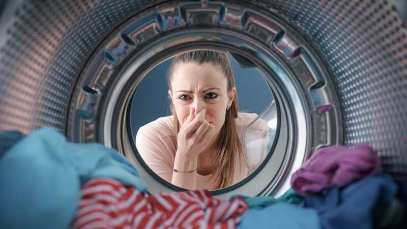 Washing machines can get smelly if you don