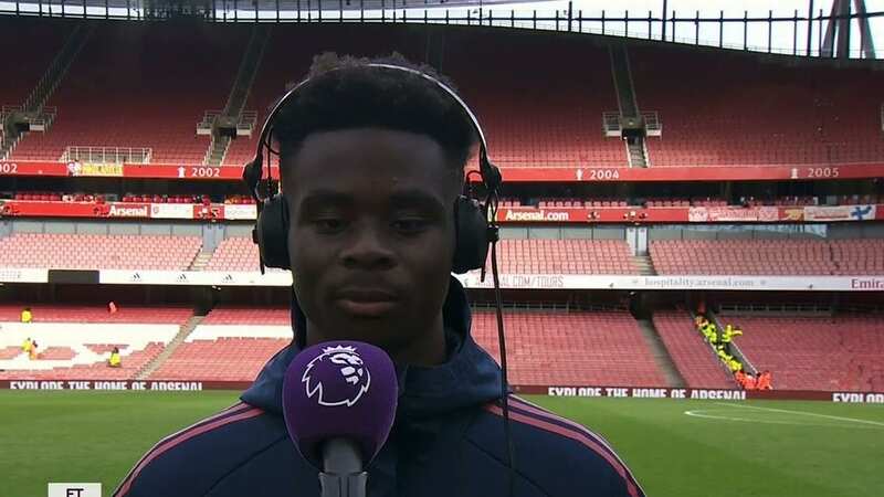 Bukayo Saka opens up on feeling the pressure after Arsenal