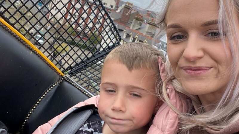 Emma Underhill claims her son James, 7, wasn