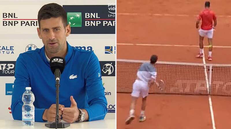 Novak Djokovic beat Cam Norrie in a tense encounter in Rome