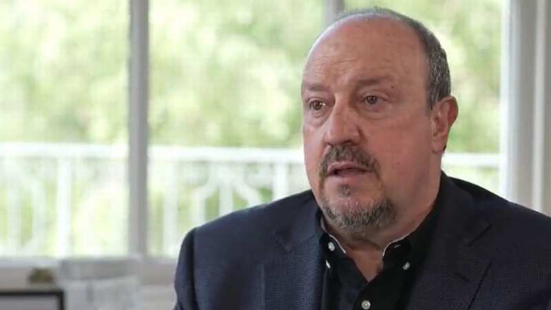 Rafa Benitez has had his say on the top four race (Image: Sky Sports)