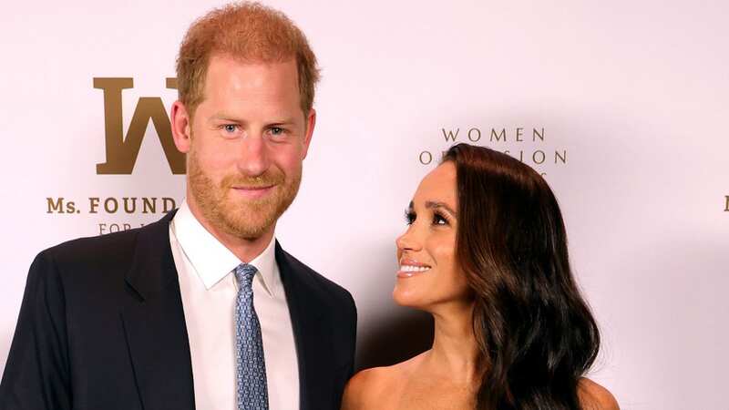 Prince Harry joined his wife at the awards (Image: Getty Images Ms. Foundation for)