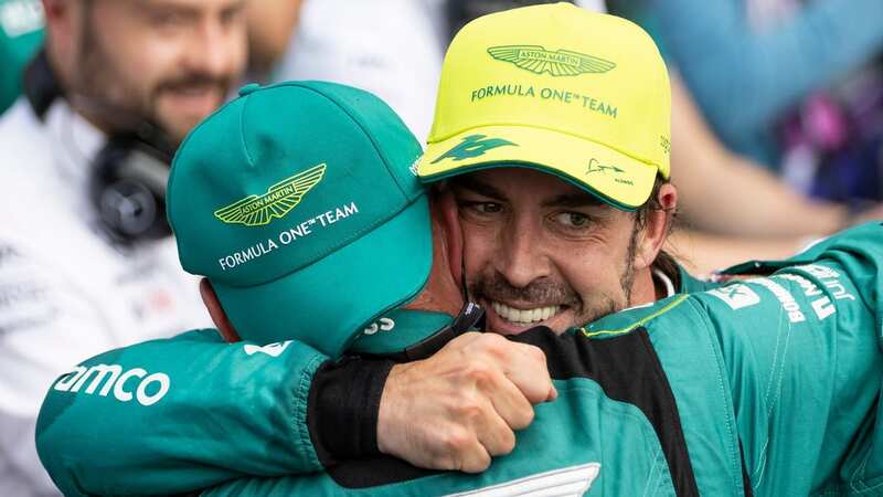 Fernando Alonso has done little other than smile since joining Aston Martin (Image: AP)