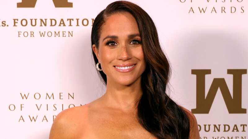 Meghan Markle collected a Women of Vision award in New York City (Image: Getty Images Ms. Foundation for)