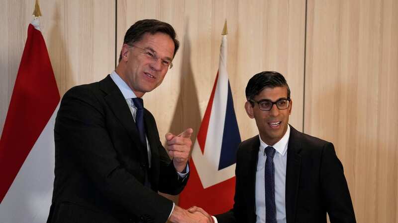 Rishi Sunak and Mark Rutte held talks in Iceland (Image: Getty Images)