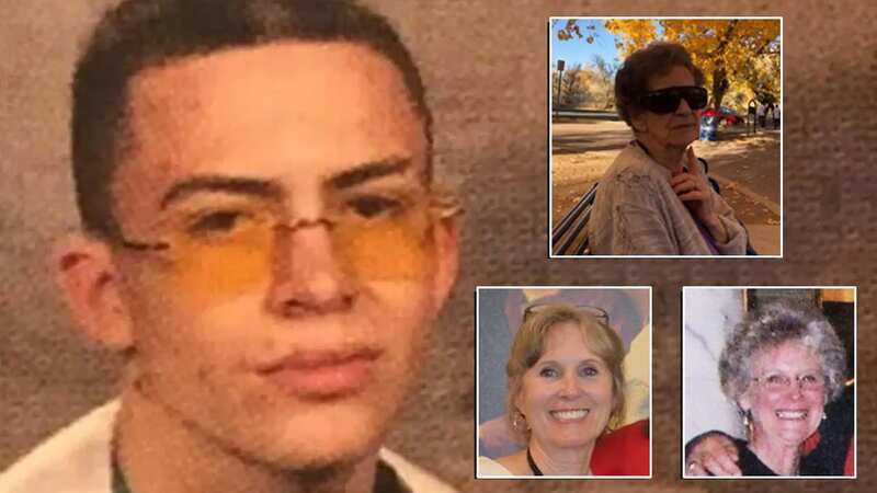 Gunman, 18, who killed in random rampage pictured along with his elderly victims