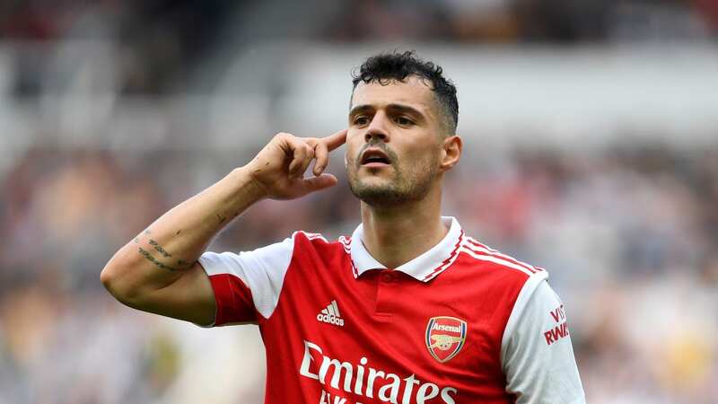 Granit Xhaka is set to leave Arsenal this summer (Image: Getty Images)